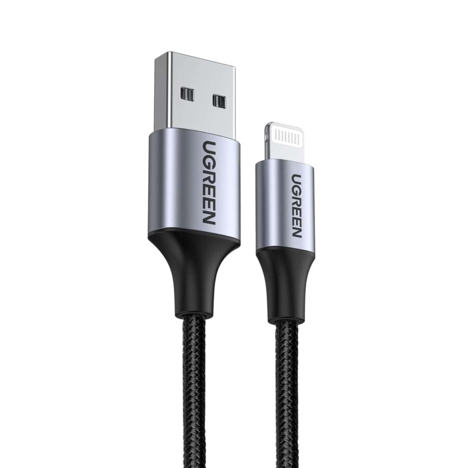 UGREEN Lightning MFi Certified Braided Cable - 1M