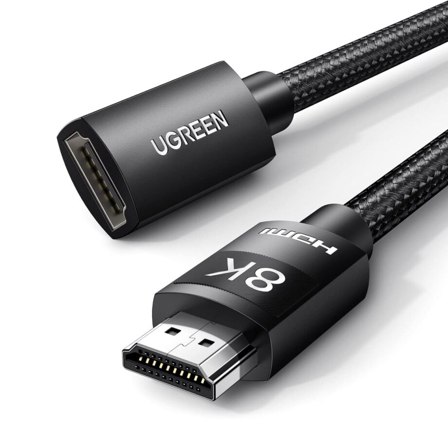 UGREEN 8K@60Hz High Speed 48Gbps HDMI Extension Cable - 0.5M