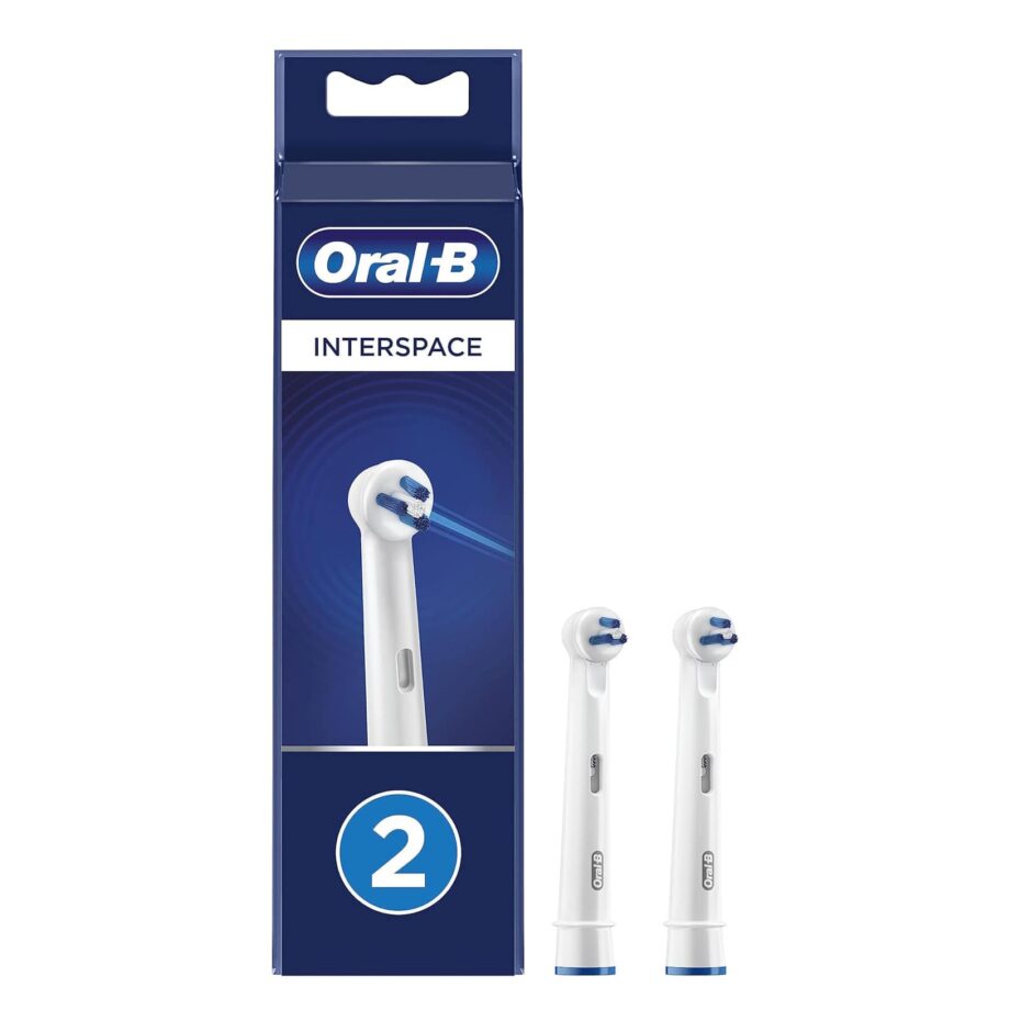 Oral-B Interspace Deep Plaque Remover Electric Toothbrush Heads - 2 Pack