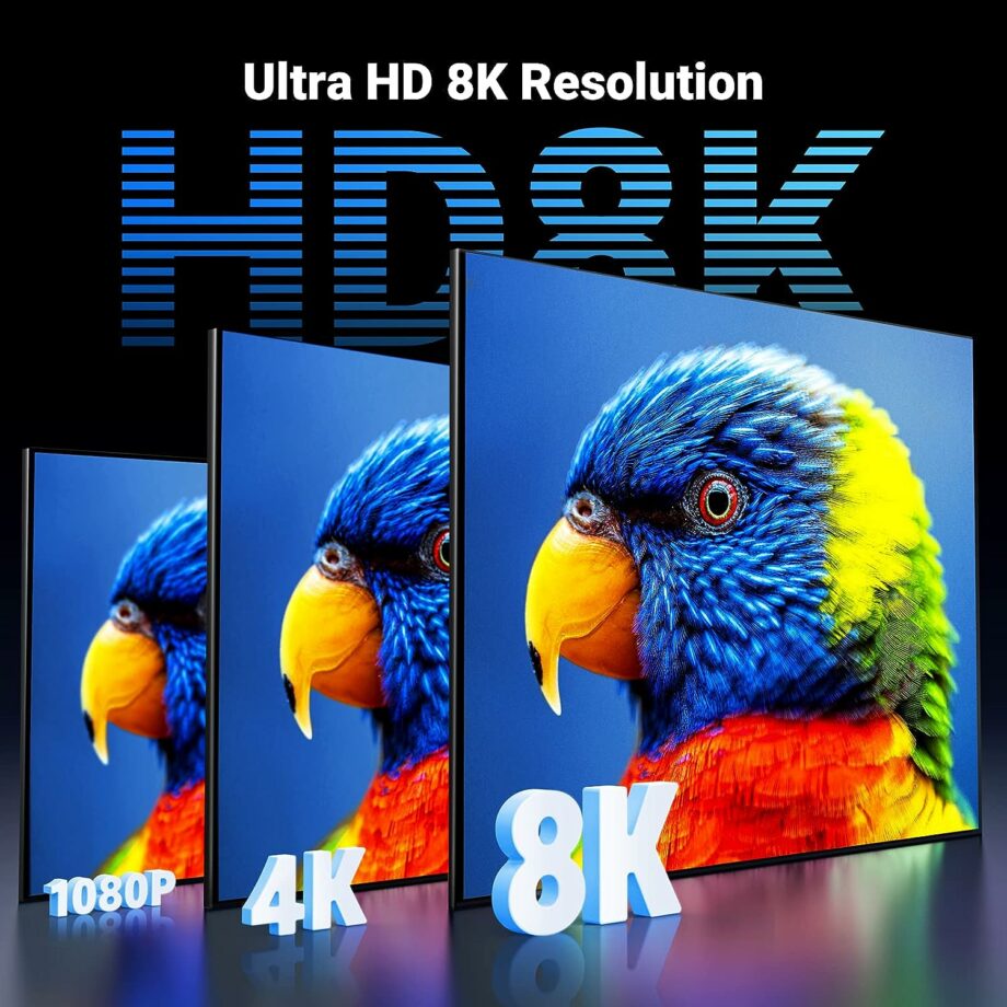 UGREEN 8K HDMI 2.1 48Gbps Ultra High Speed Cable - 2M