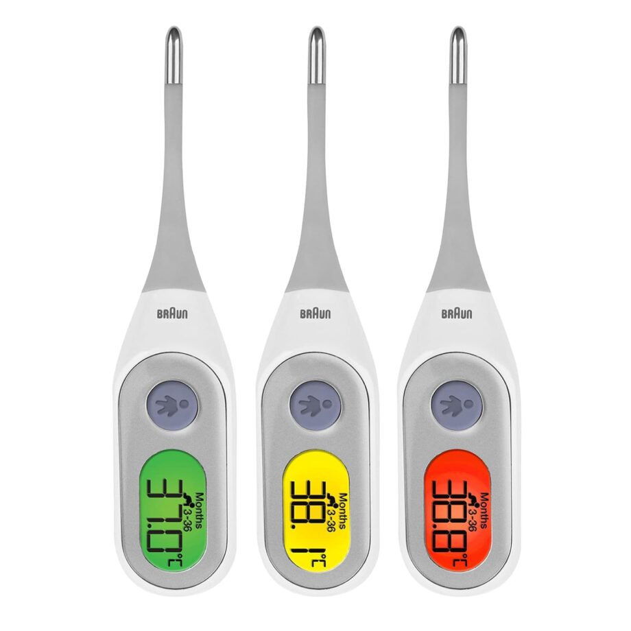 Braun Age Precision® Digital thermometer for Multi-Site Usage, Orally, Rectally or Underarm
