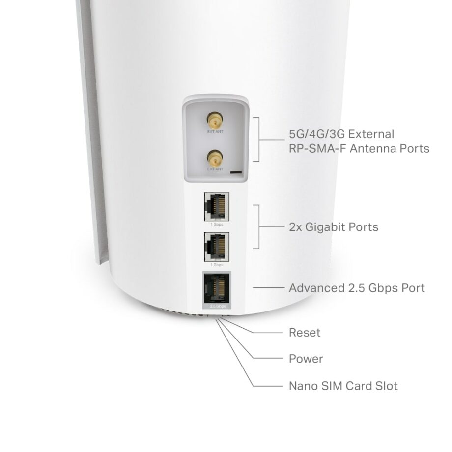 TP-Link Deco X50-5G 5G AX3000 Whole Home Mesh WiFi 6 Gateway (1-Pack)