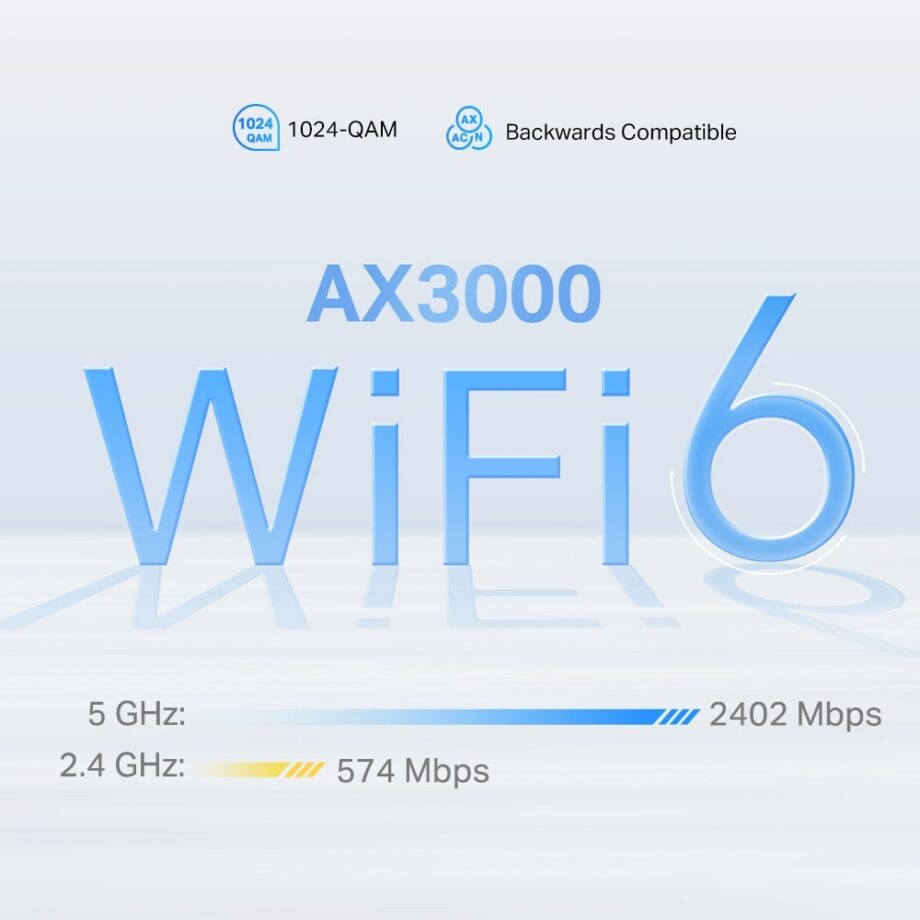 TP-Link Deco X50-5G 5G AX3000 Whole Home Mesh WiFi 6 Gateway (1-Pack)