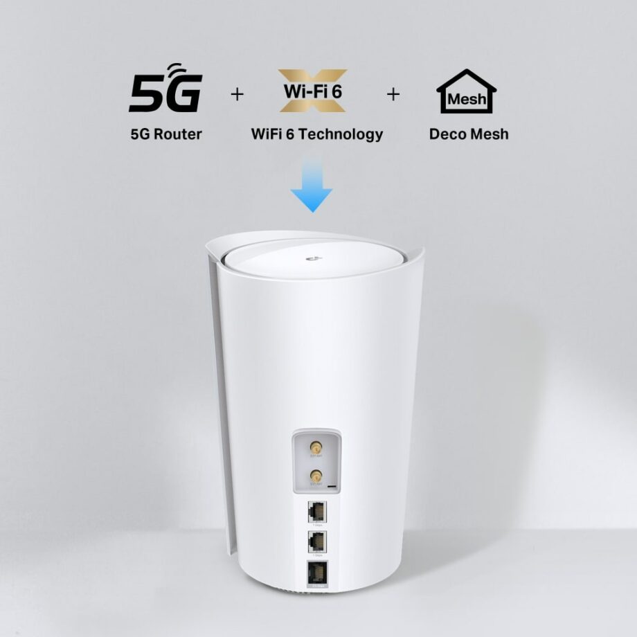 TP-Link Deco X50-5G 5G AX3000 Whole Home Mesh WiFi 6 Gateway (1-Pack)