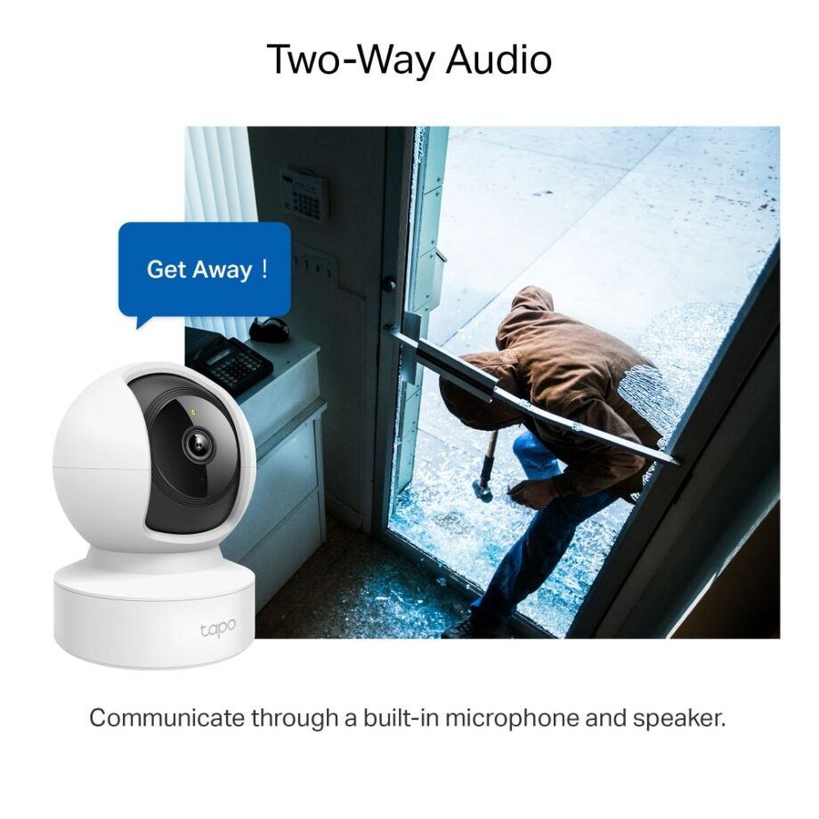 TP-Link Pan/Tilt 2K Home Security Wi-Fi Camera (Tapo C212)
