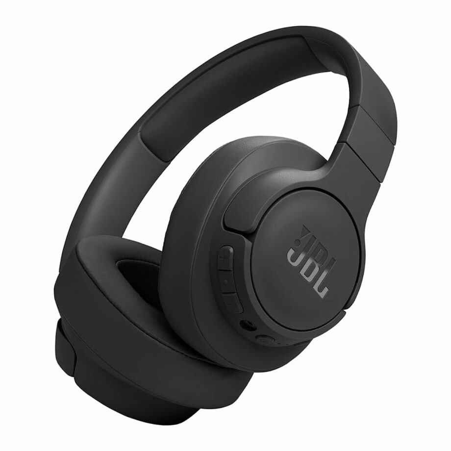 JBL Tune 770NC Wireless Adaptive Noise Cancelling Over-Ear Headset - Black