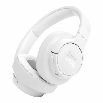 JBL Tune 770NC Wireless Adaptive Noise Cancelling Over-Ear Headset - White