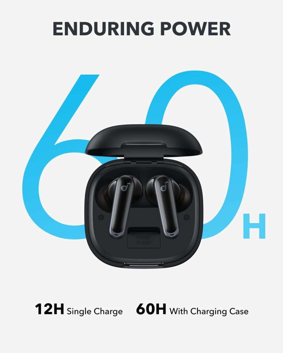 Anker Soundcore P40i Adaptive Noise Cancelling True Wireless Earbuds - Black