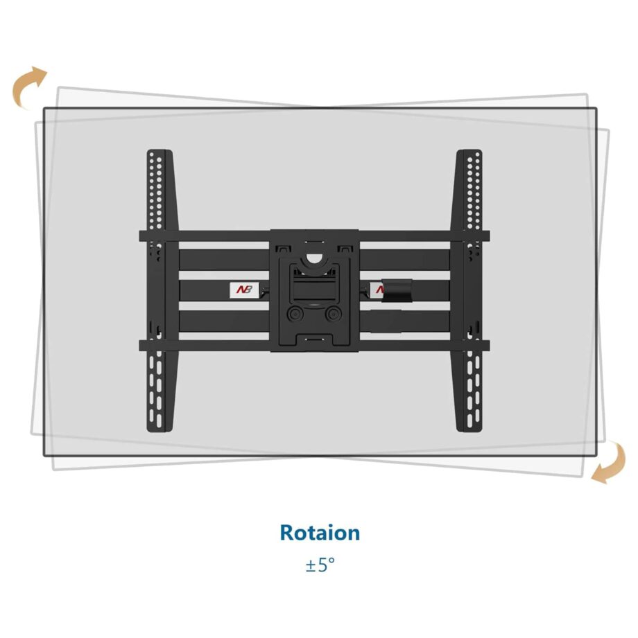 North Bayou SP5 Full Motion 75" to 110" Heavy Duty TV Wall Mount