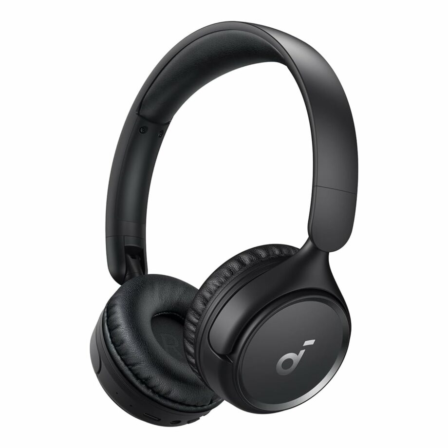 Anker Soundcore H30i Wireless 70H Playtime On-Ear Headphones - Black