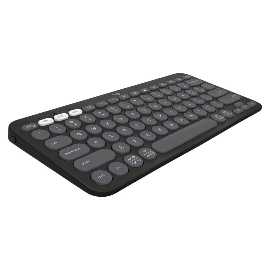 Logitech Pebble Keys 2 K380s Multi-Device Bluetooth Keyboard – Graphite