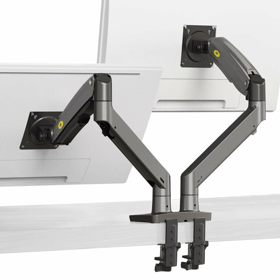 North Bayou F195A Dual Monitor Arm with Gas Spring for 22-32'' Monitors