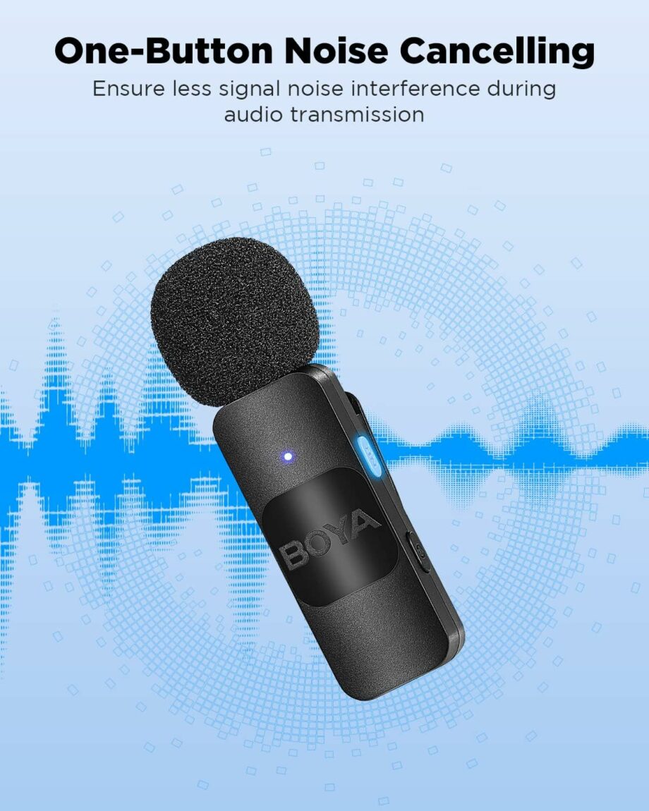 Boya BY-V20 Ultracompact Type C Dual Wireless Microphones System