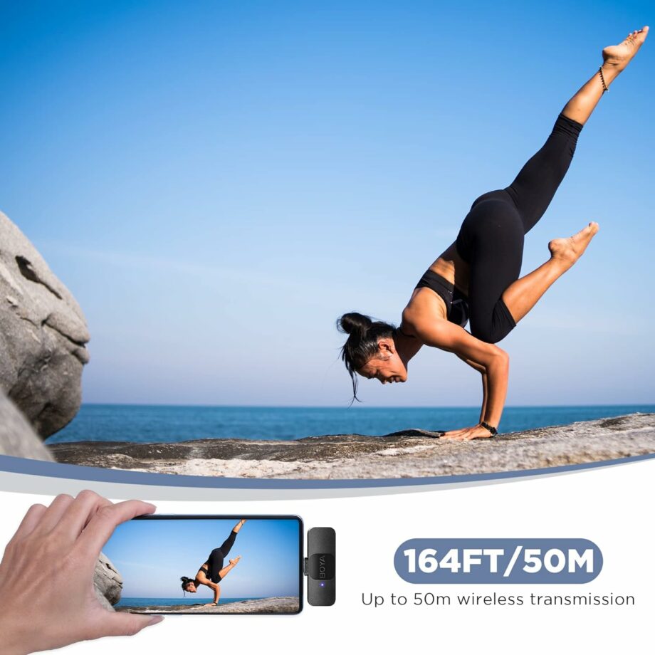 Boya BY-V1 Ultracompact Lightning Wireless Microphone System