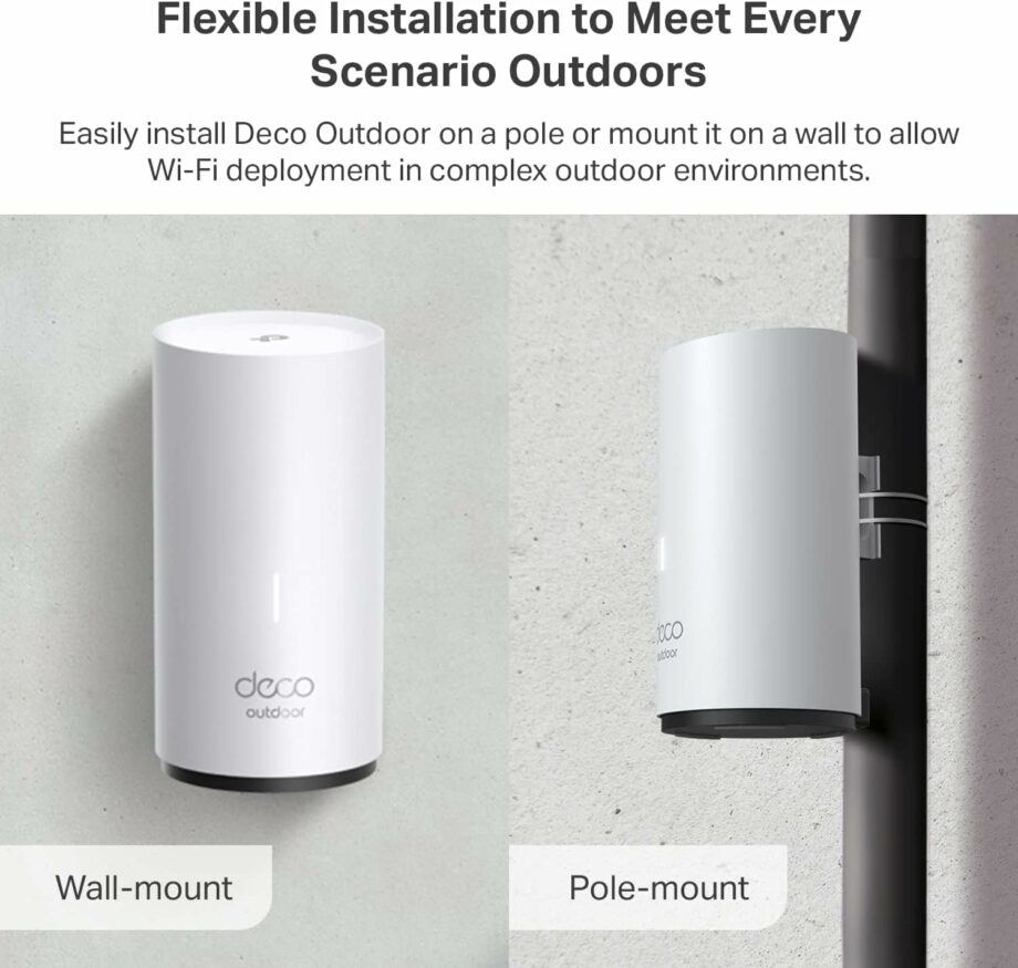 TP-Link Deco X50 AX3000 Outdoor Whole Home Mesh Wi-Fi 6 System (1-Pack)