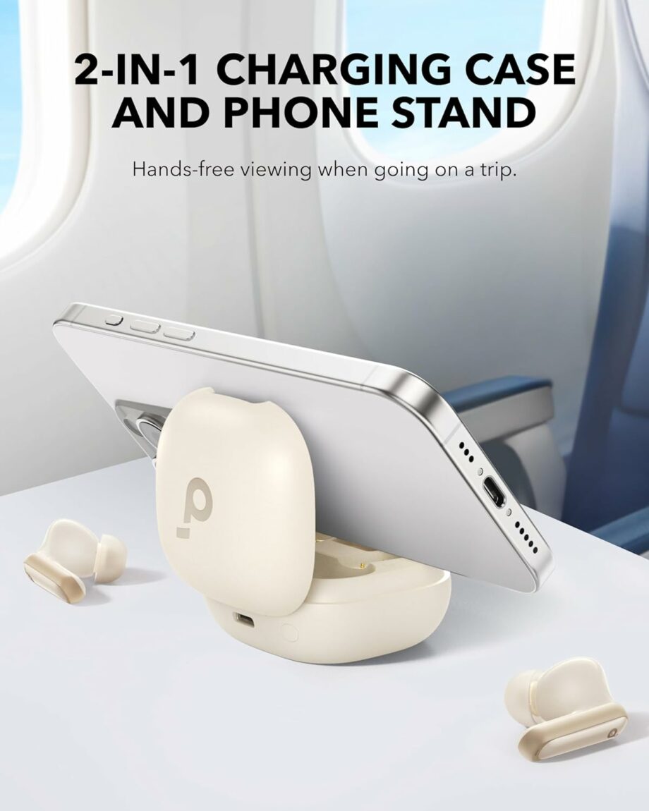 Anker Soundcore P40i Adaptive Noise Cancelling True Wireless Earbuds - White