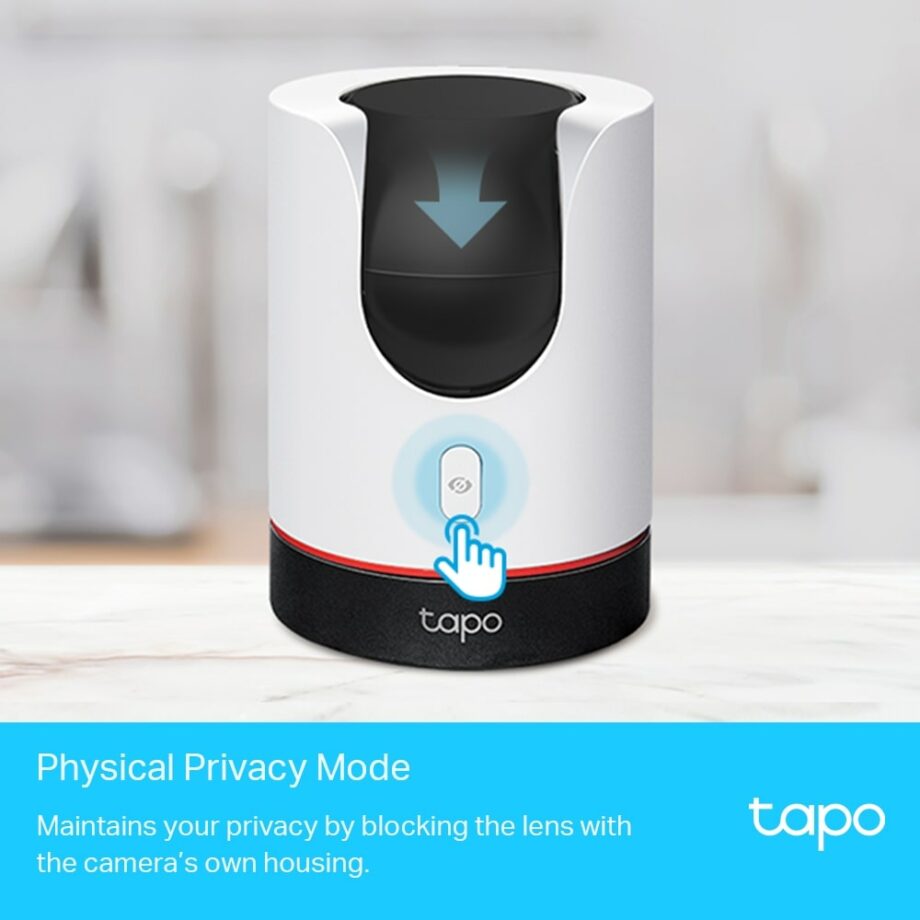 TP-Link Pan/Tilt 2K HDR AI Home Security Wi-Fi Camera (Tapo C225)