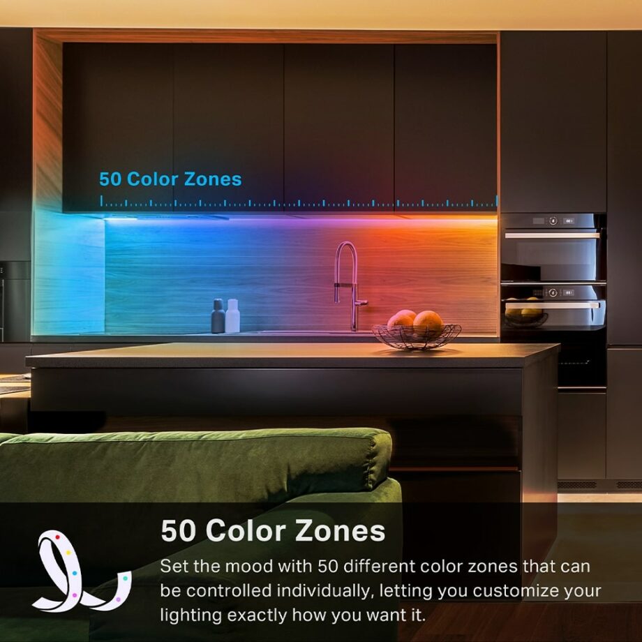 TP-Link Tapo L930-5 RGBWIC Smart RGB 1000 Lumens Wi-Fi Light Strip - 5M