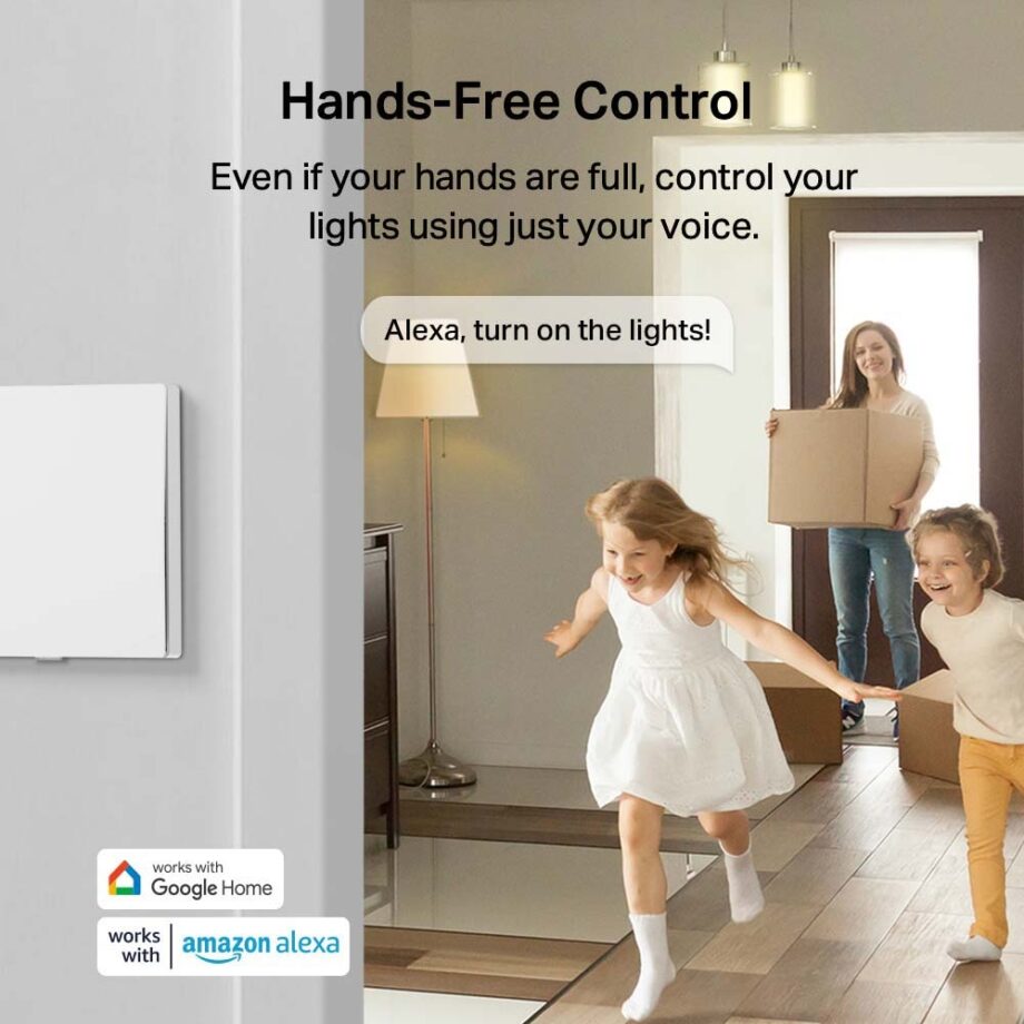 TP-Link Tapo S210 Smart Light Switch, 1-Gang 1-Way