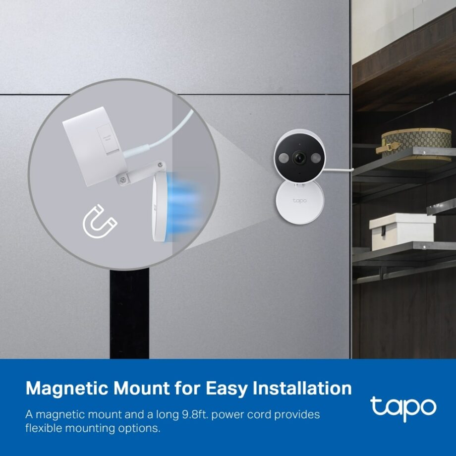 TP-Link Tapo Indoor/Outdoor 2K Wi-Fi Home Security Camera (Tapo C120)