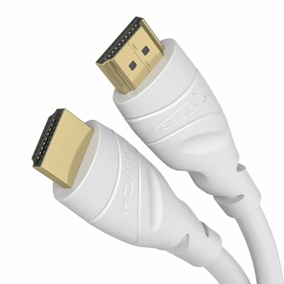 KabelDirekt 4K HDMI 2.0 18Gbps Super High Speed Cable with Ethernet - 15M