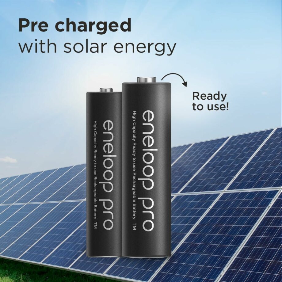 Eneloop Pro 2x AAA Minimum 930mAh NiMH Rechargeable Batteries