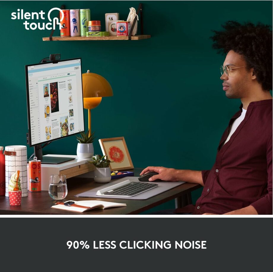 Logitech Signature M650 Medium Wireless & Bluetooth Mouse - Graphite