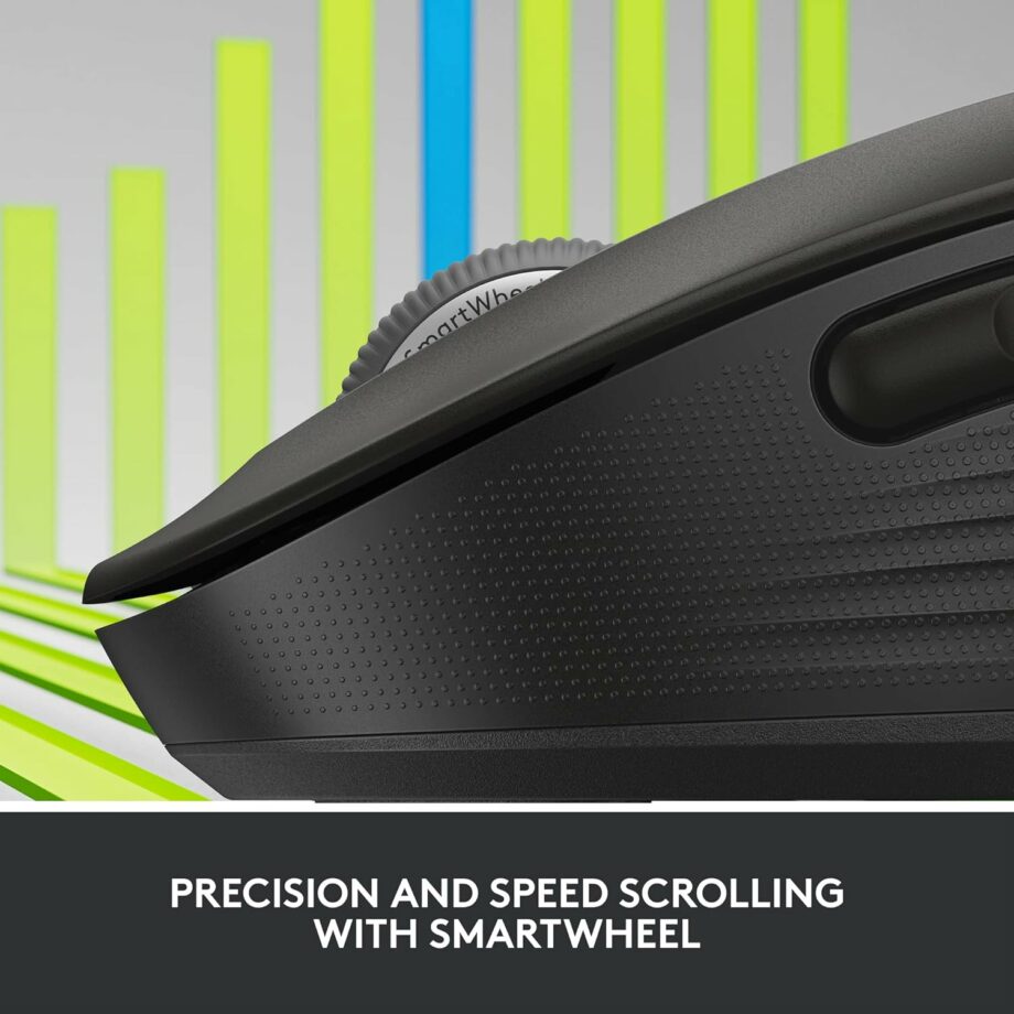 Logitech Signature M650 Medium Wireless & Bluetooth Mouse - Graphite