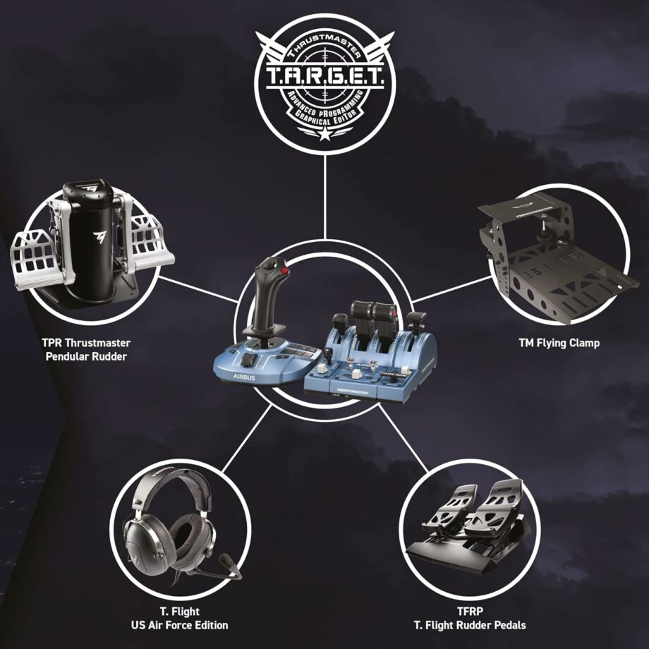 Thrustmaster TCA Captain Pack X Airbus Edition - Officially Licensed for Xbox Series X|S and PC (Pre-Order)