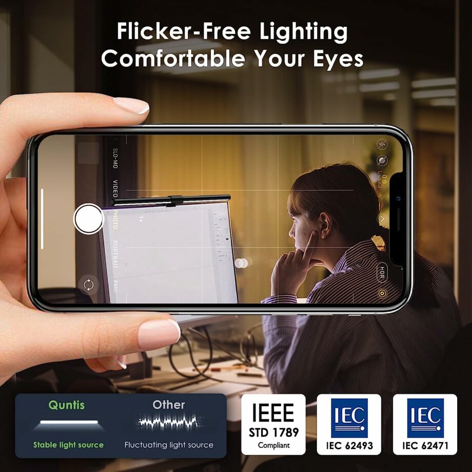 Quntis ScreenLinear Pro Monitor Light Bar for Eye Caring with Touch Control