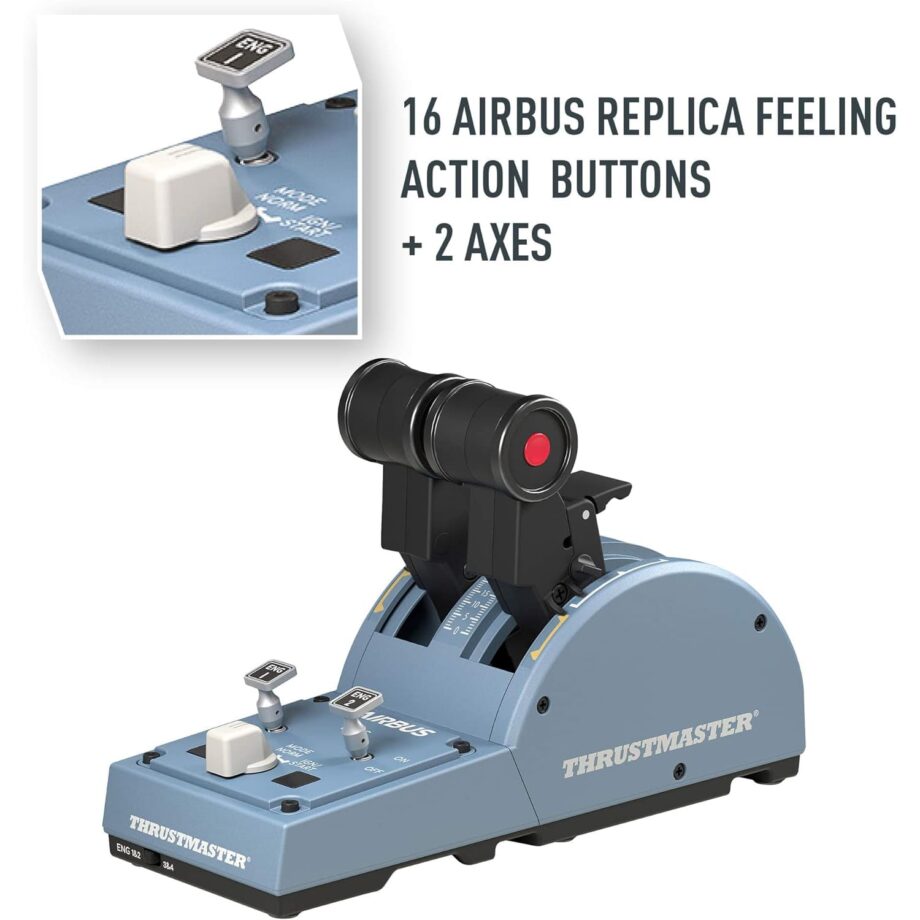 Thrustmaster TCA Officer Pack Airbus Edition - Replicas of The Airbus Sidestick and Throttle Quadrant - for Windows (Pre-Order)
