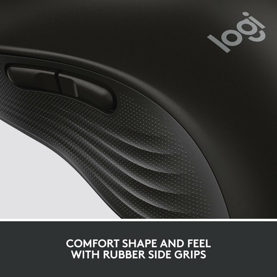 Logitech Signature M650 Medium Wireless & Bluetooth Mouse - Graphite