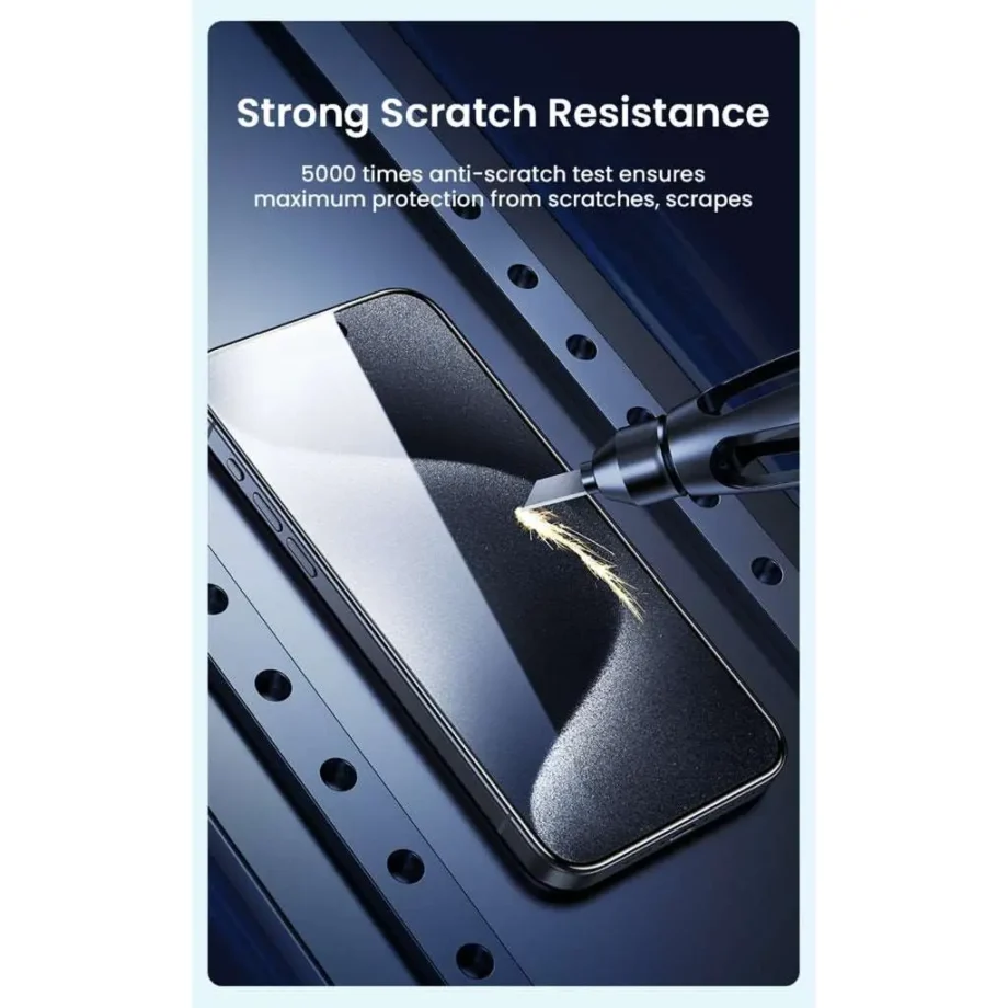 Anker iPhone 15 Tempered Glass Slim Screen Protector