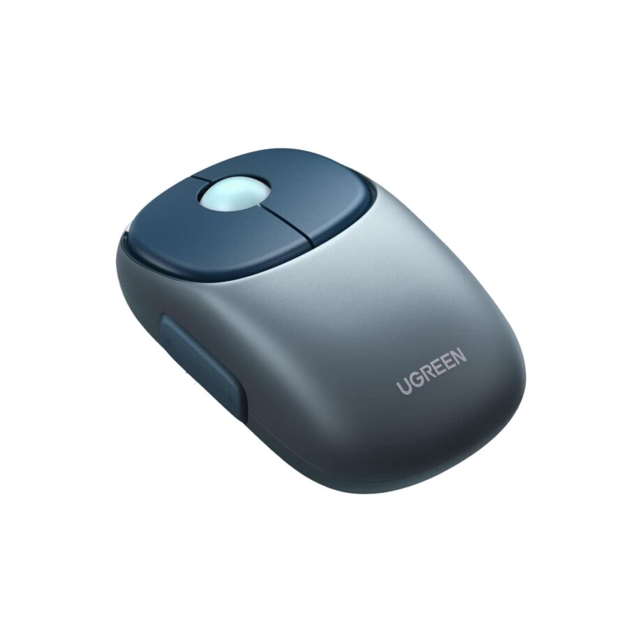 UGREEN Fun+ Silent 2.4Ghz and Bluetooth Wireless Mouse - Blue