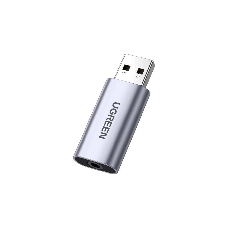 UGREEN USB to 3.5MM Audio Jack USB External Sound Card