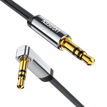 UGREEN 3.5mm 90 Degree Male to Male Cable - 1M