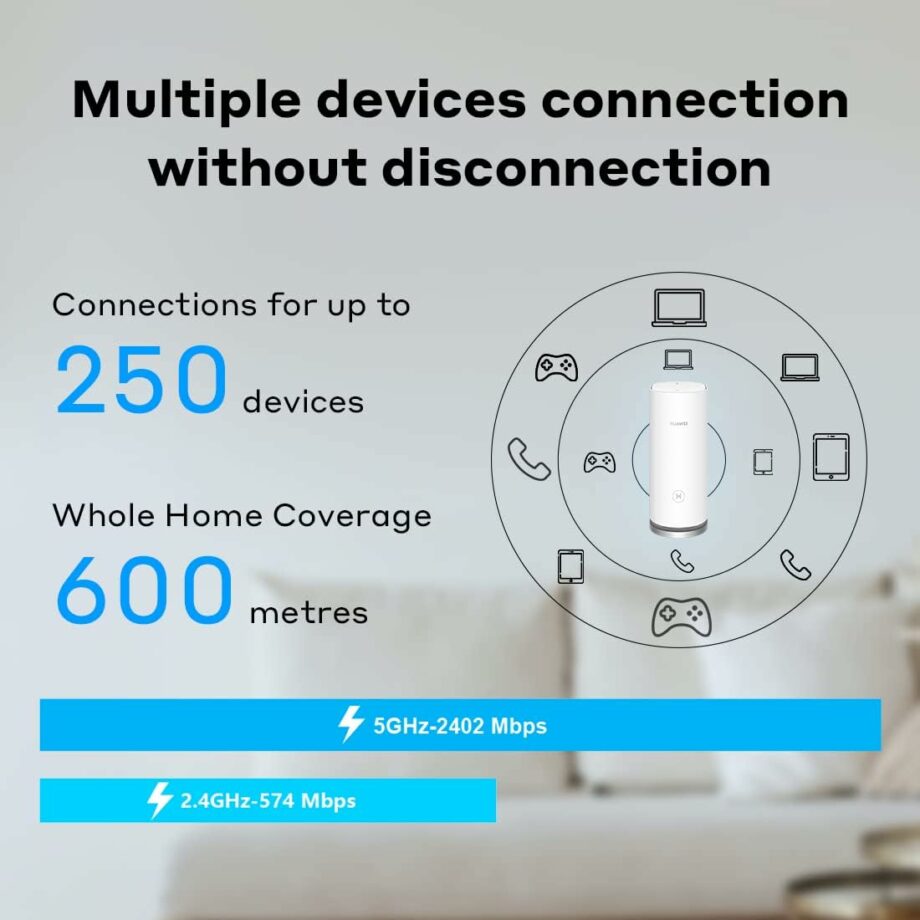 Huawei Wi-Fi Mesh 3 AX3000 Whole Home Mesh WiFi System - 3 Pack