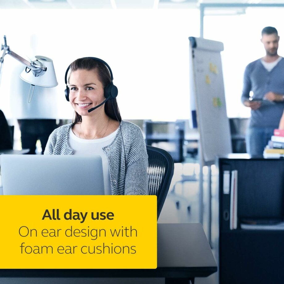 Jabra Evolve 20 UC USB Stereo Professional Telephone Wired Headset