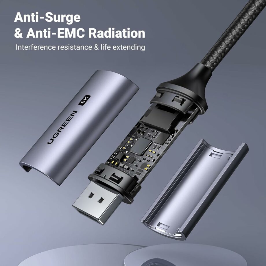 UGREEN USB C to DisplayPort 1.4 8K@60Hz Cable - 2M