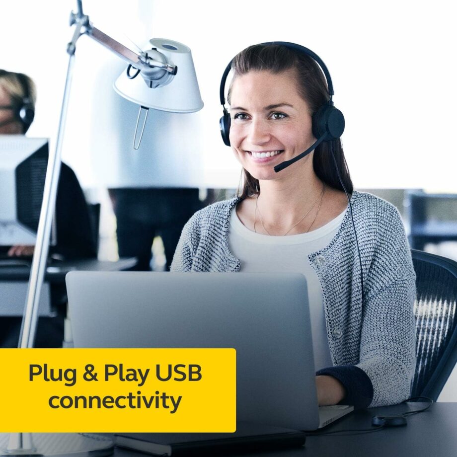 Jabra Evolve 20 UC USB Stereo Professional Telephone Wired Headset