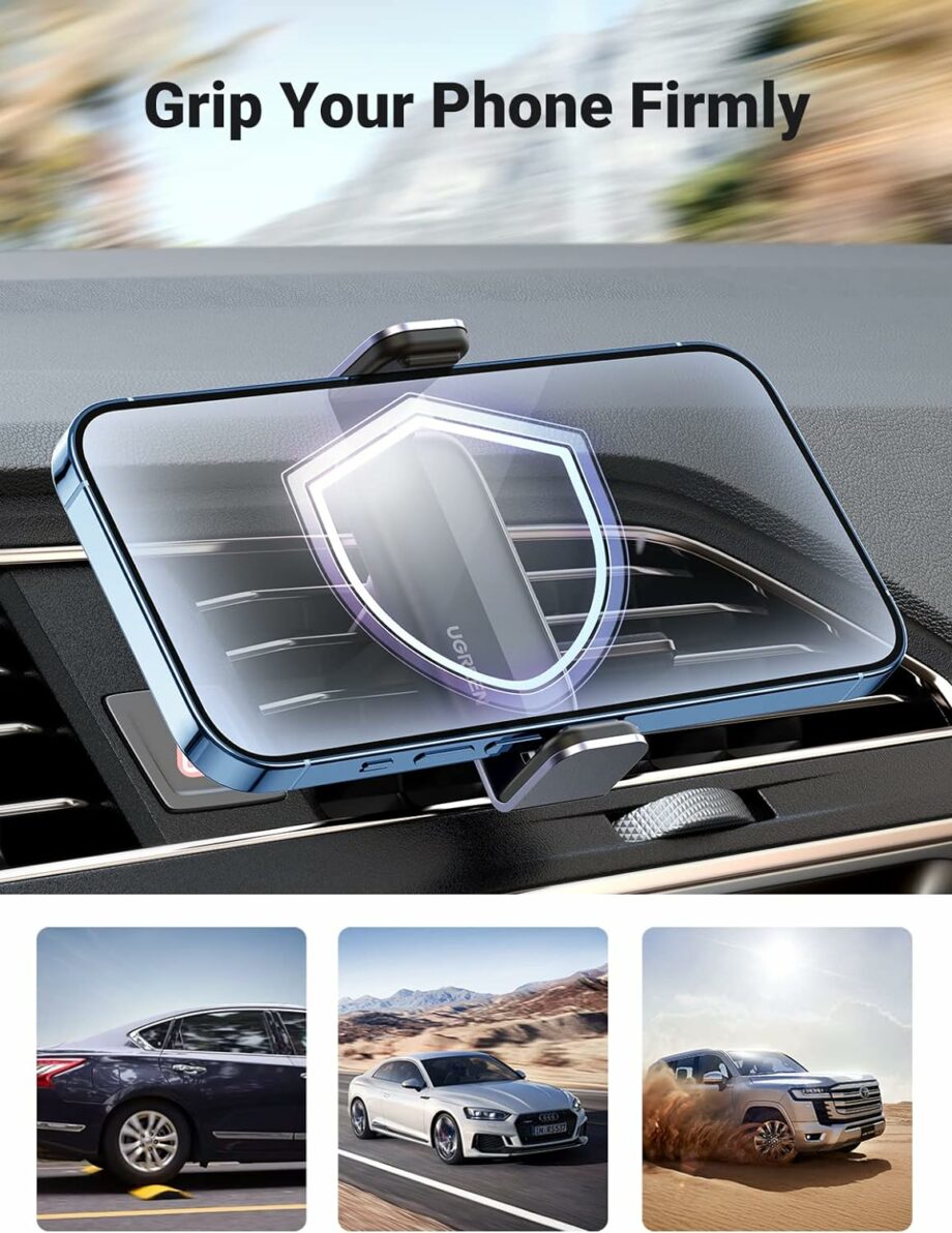 UGREEN Air Vent Clip Car Vent Phone Holder