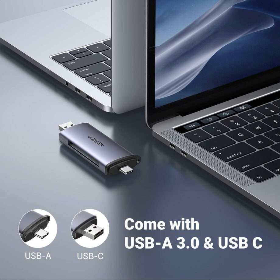 UGREEN USB 3.0 and USB C to C Fast 2.0 Card Reader