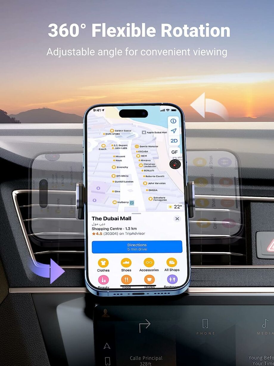 UGREEN Air Vent Clip Car Vent Phone Holder