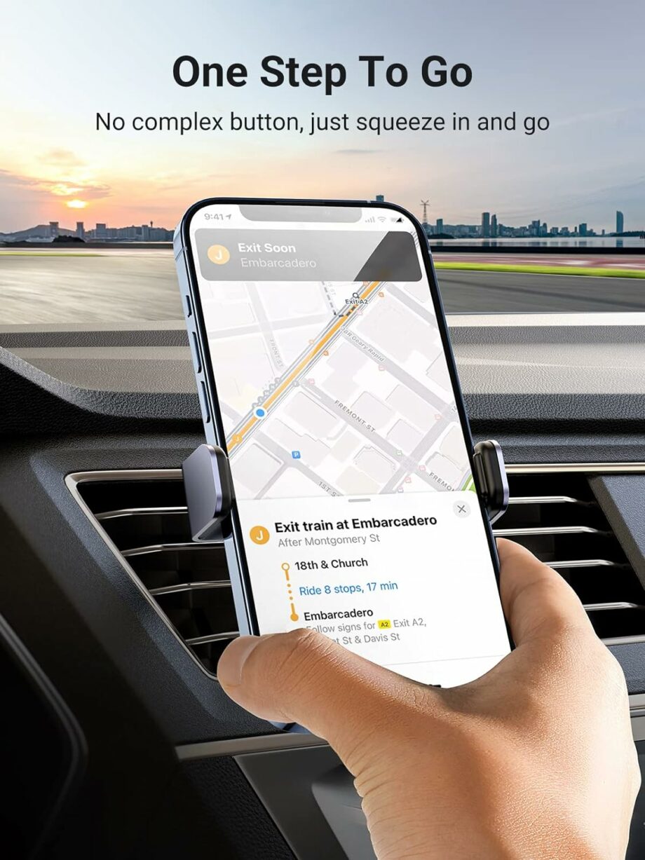 UGREEN Air Vent Clip Car Vent Phone Holder