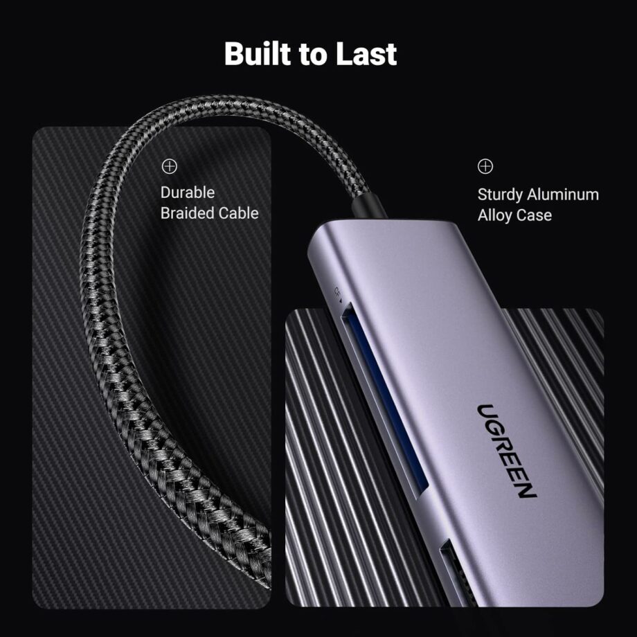 UGREEN 4-in-1 USB C Memory Card Reader