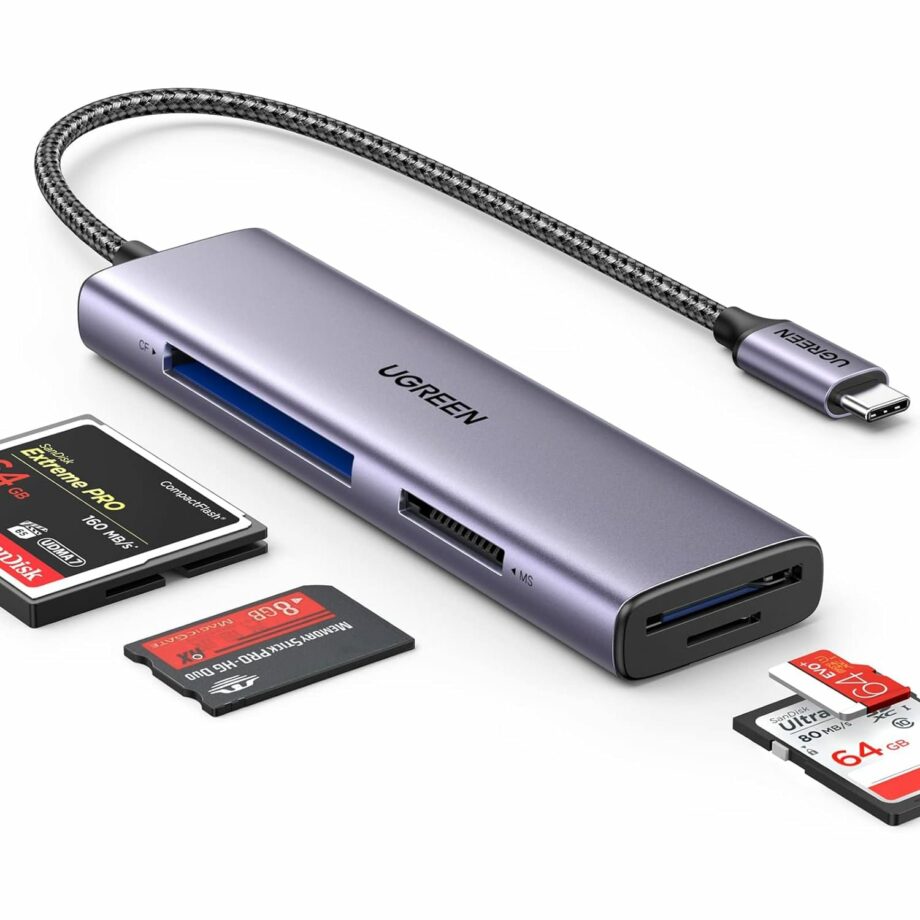 UGREEN 4-in-1 USB C Memory Card Reader