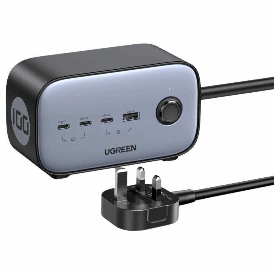 UGREEN Nexode 7-in-1 100W Charging Station - 1.8M UK Plug