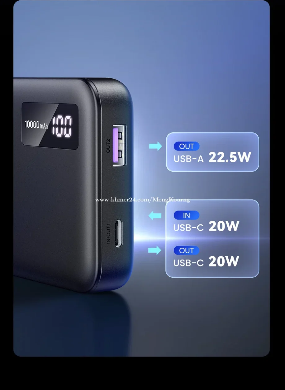 UGREEN 10000mAh Mini 20W Fast Charging Power Bank