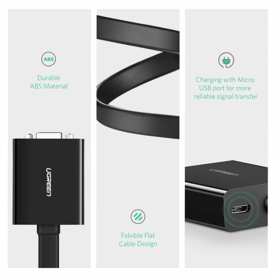 UGREEN DVI-D Male To VGA Female Active Converter
