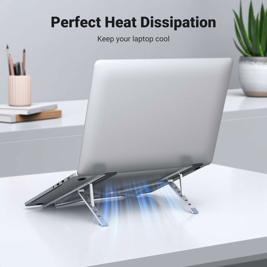 UGREEN Adjustable Portable Aluminium Laptop and Tablet Stand for Laptops up to 17.3''